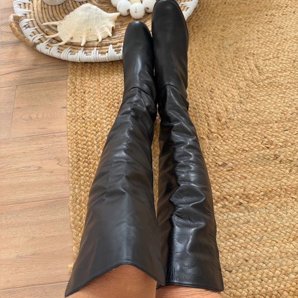 Neiman Marcus  NWT Pura López Above Knee with Hidden Wedge all day Sexy boots ❤️ - Picture 8 of 9